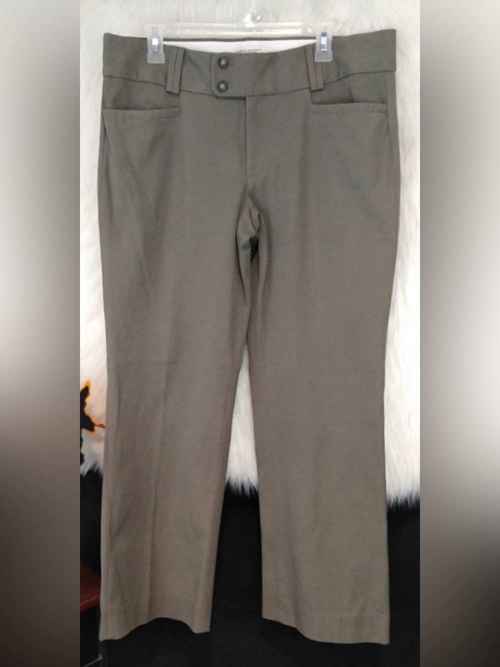 Banana Republic The Sloan Fit Stretch Straight Leg Slacks New With Tags Size 14
